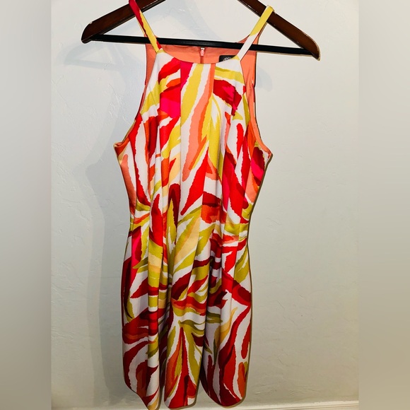Multicolored woman’s dress - Picture 2 of 3